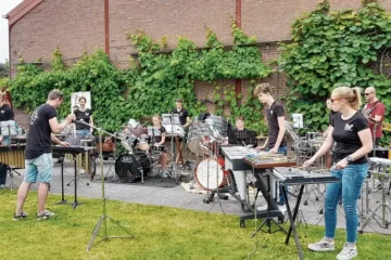 Midsummerconcert van Fanfare OKK met slagwerkgroep L'Union Fraternelle olv Tim Duijf